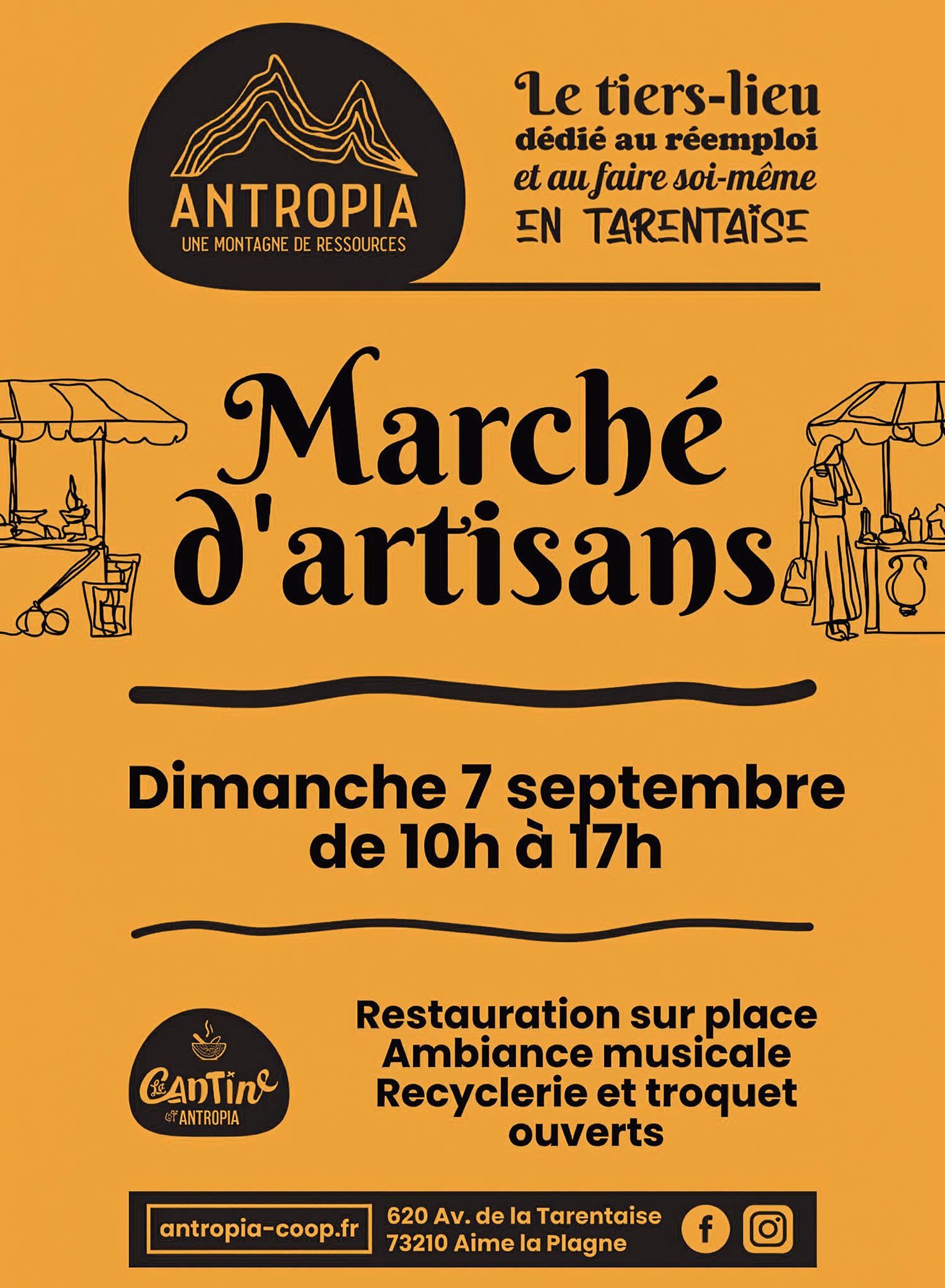 Marche d'artisans - 7 septembre 2025 Marche d'artisans - 7 septembre 2025