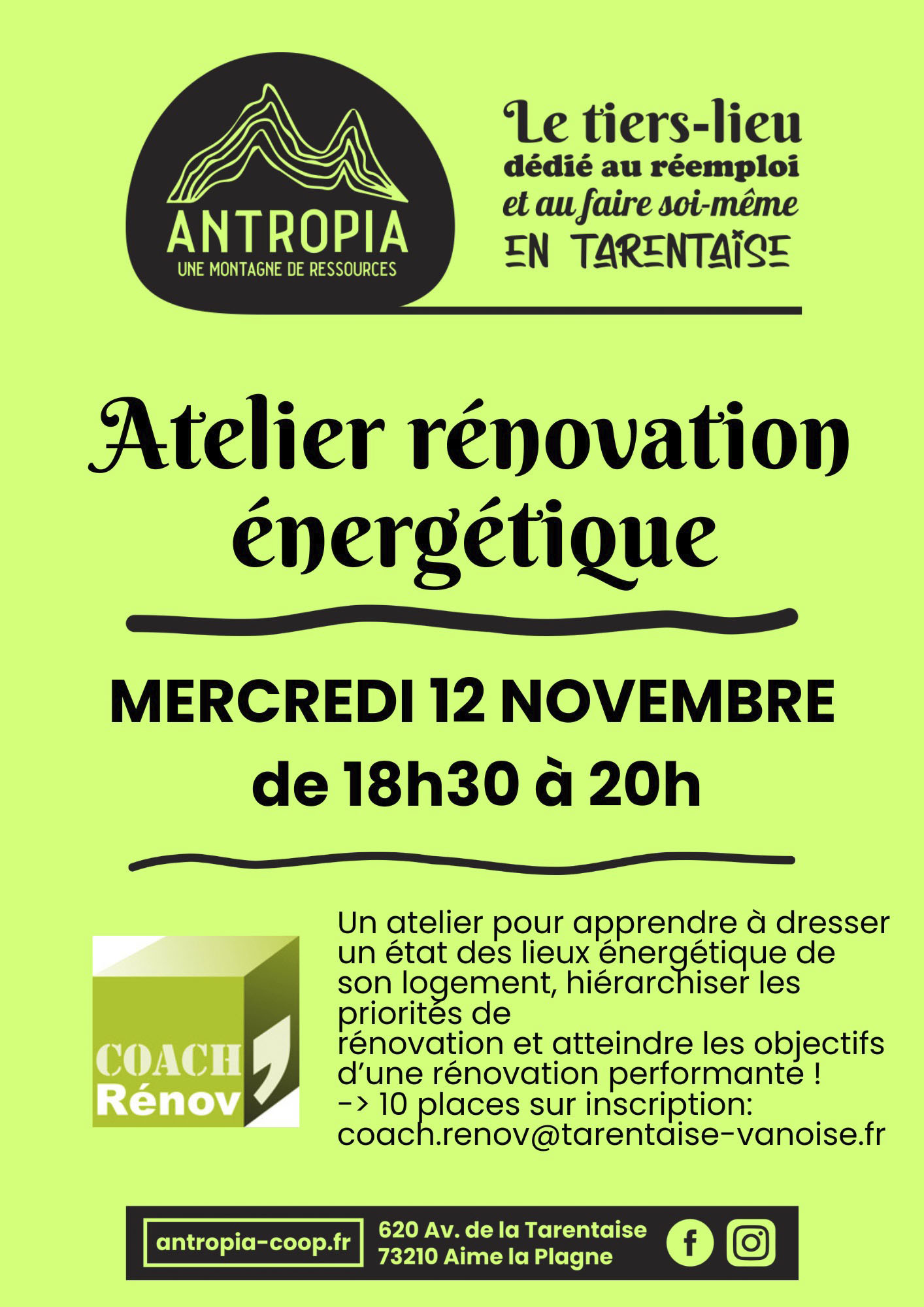 Atelier rénovation énergétique