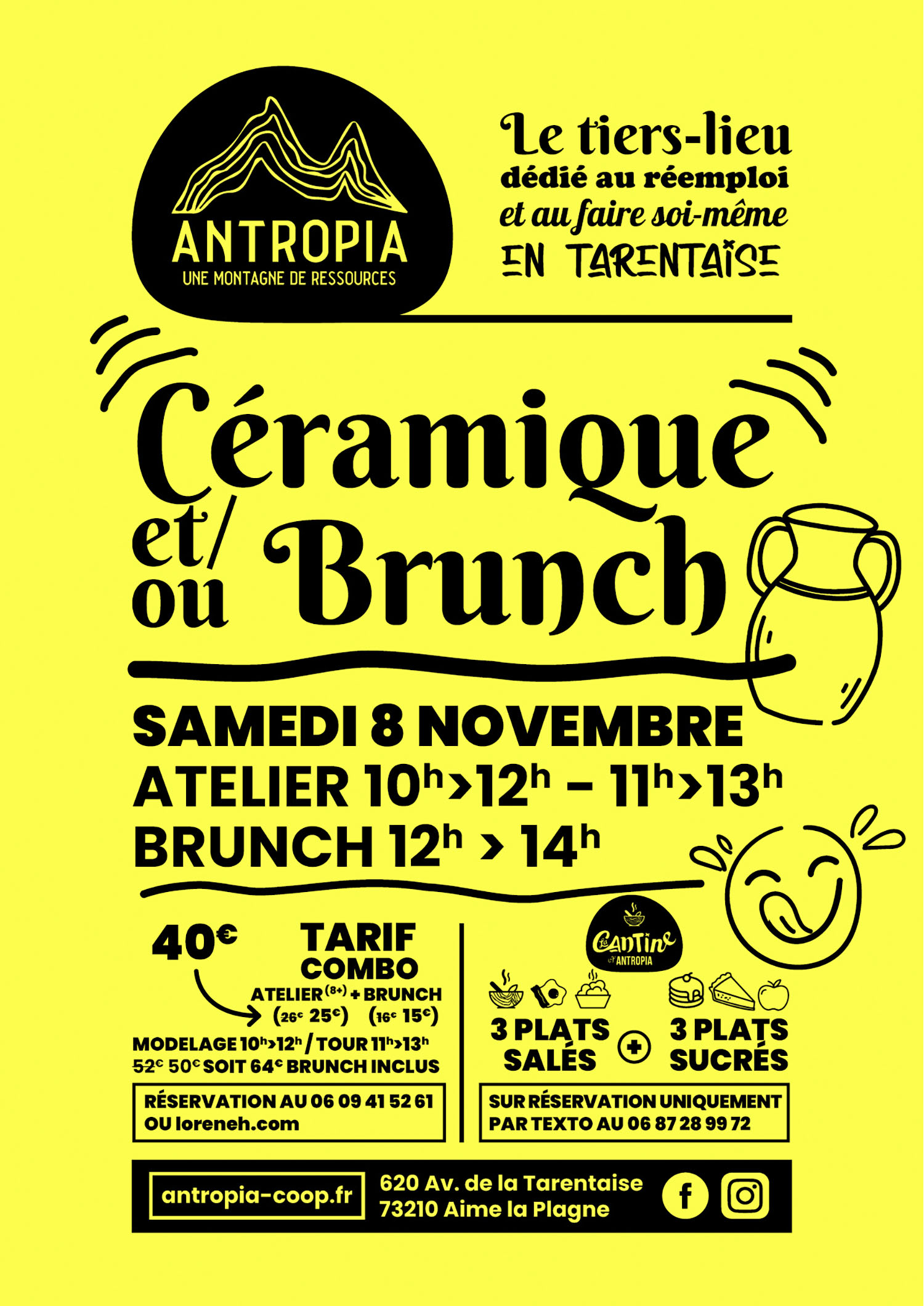 Céramique et Brunch Céramique et Brunch