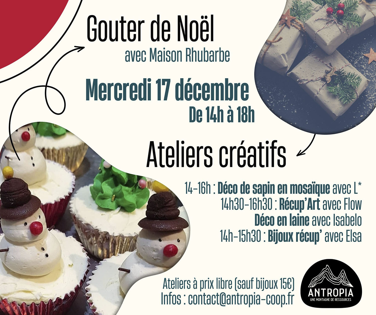 Goûter de Noel - 17 décembre 2025 Goûter de Noel - 17 décembre 2025