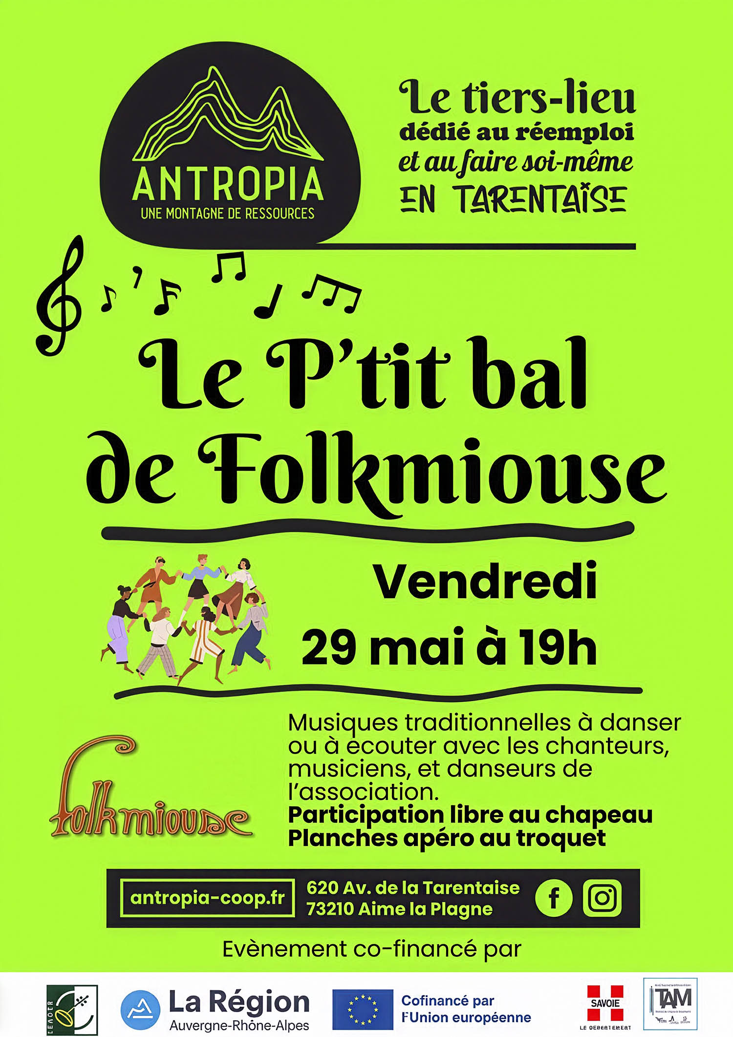 Le P'tit Bal de Folkmiouse -29 mai 2026