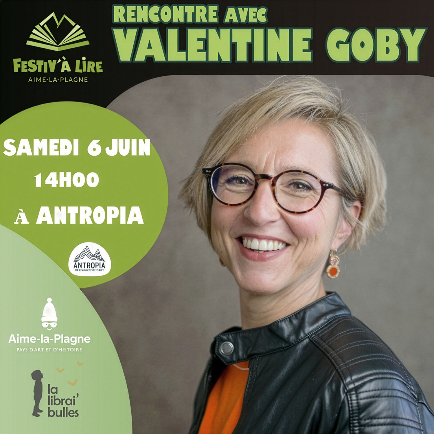 Festiv'à lire - Valentine Goby Festiv'à lire - Valentine Goby