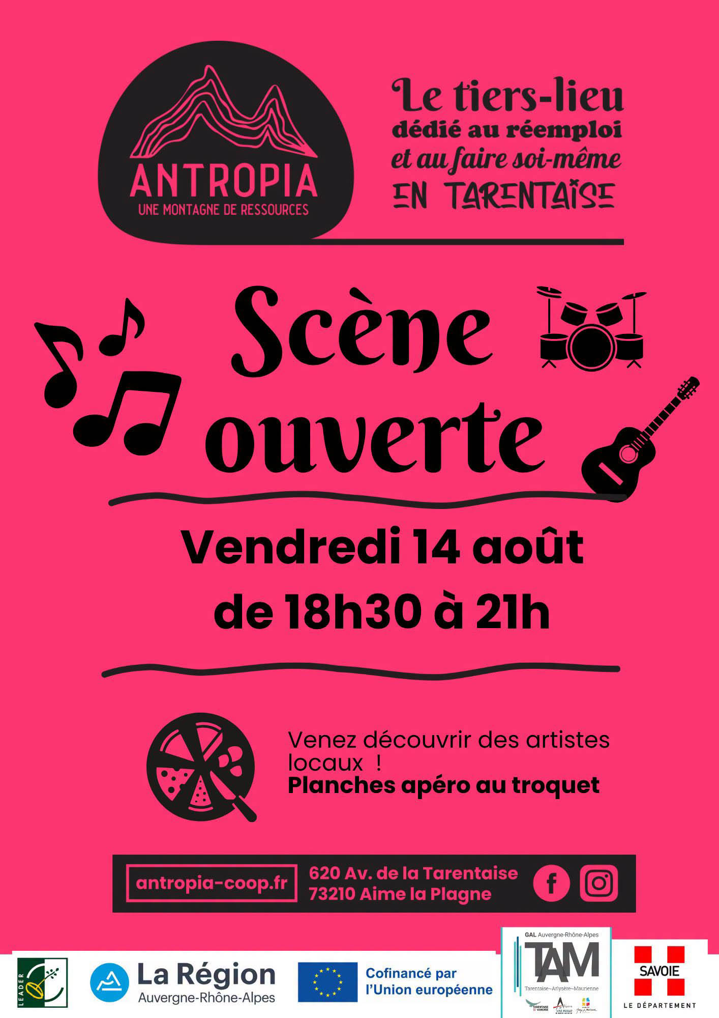 Scène ouverte - 14 août 2026 Scène ouverte - 14 août 2026