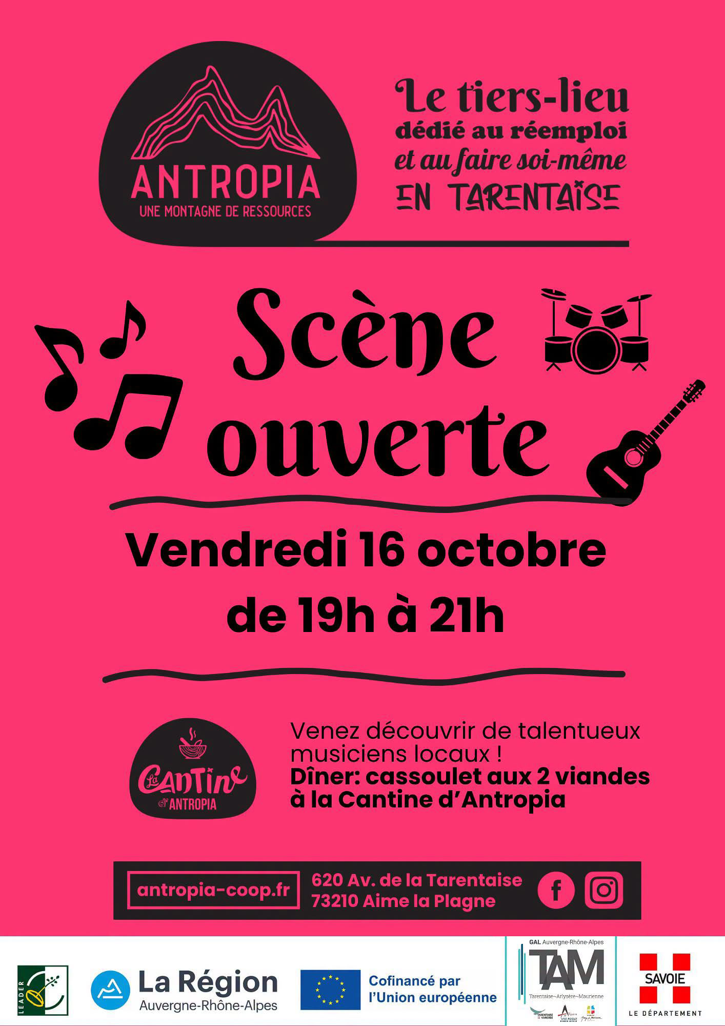 Scène ouverte - 16 octobre 2026